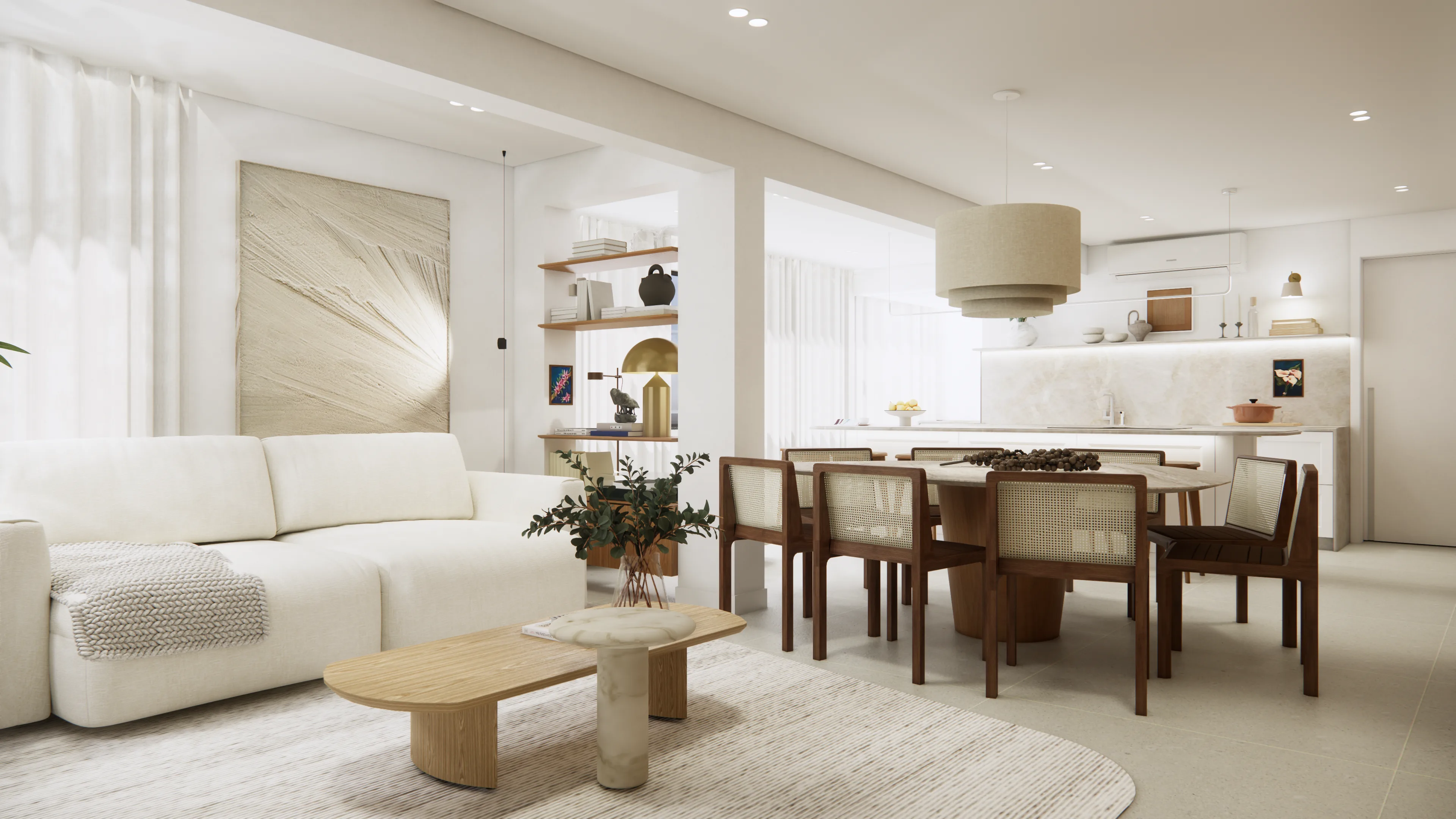 Apartamento contemporaneo